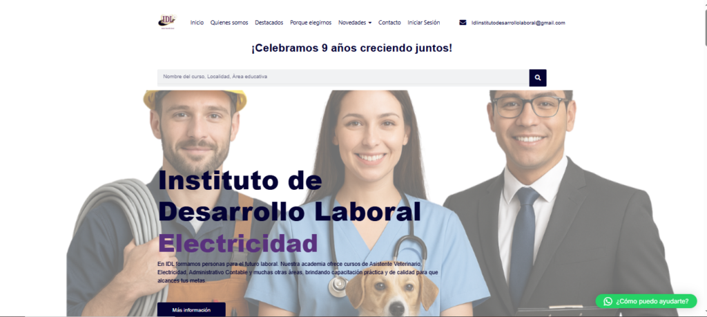 Trabajamos en la nueva imagen de IDL